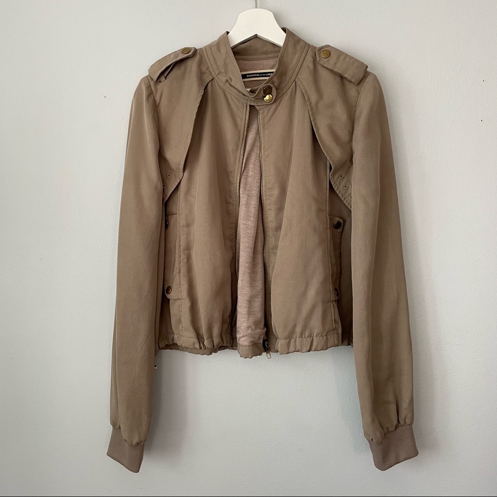 ANTHROPOLOGIE PLEATED JACKET